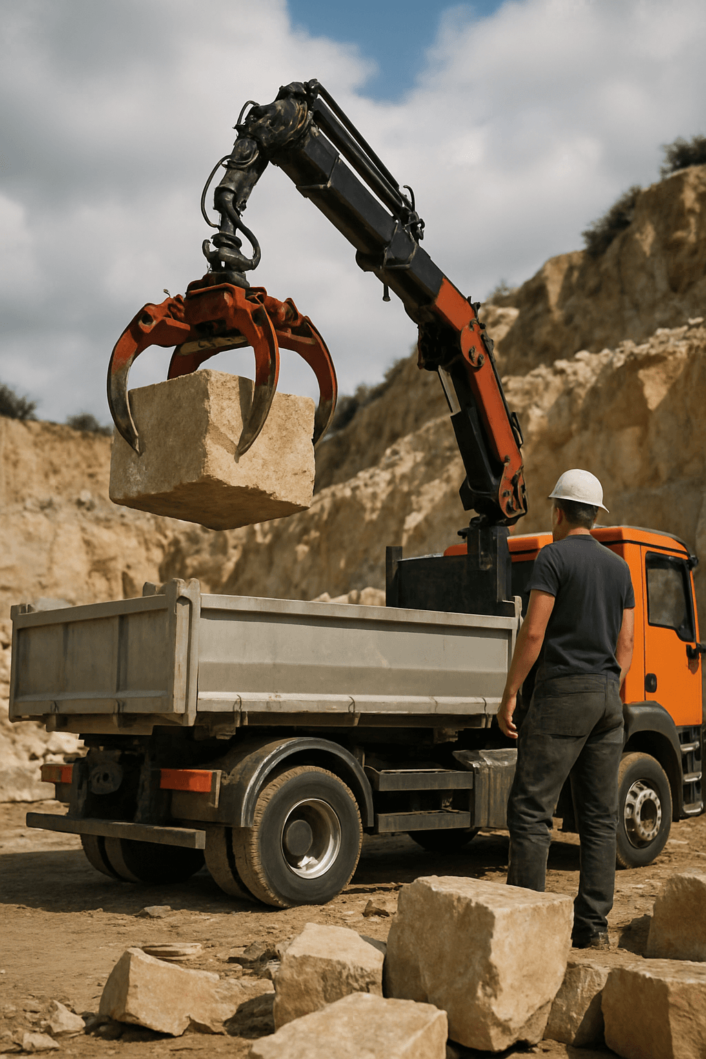 Huber Naturstein Transporte